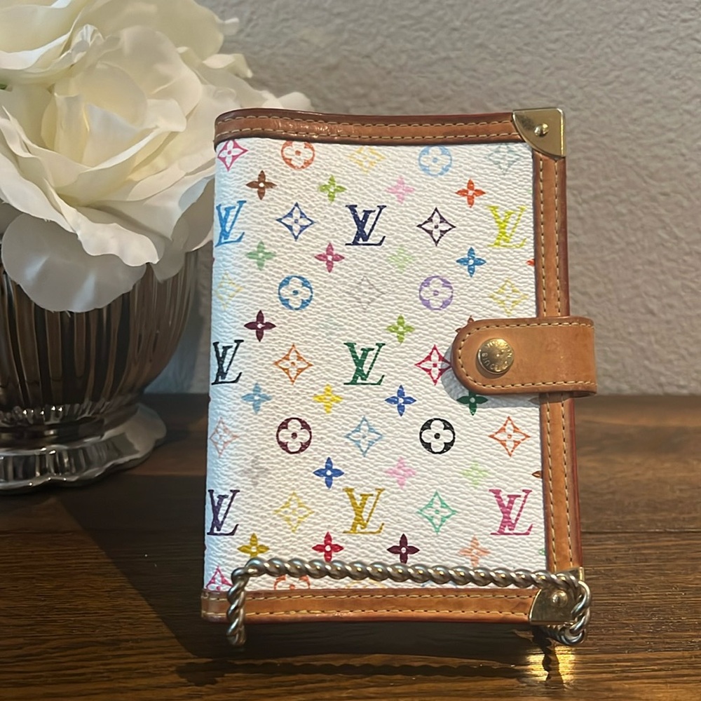 LV Murakami Multicolor Agenda PM Notebook Cover/Planner